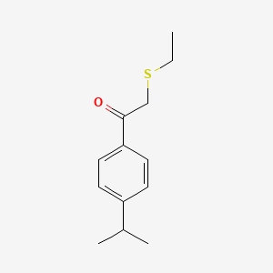 2-(Ethylthio)-1-(4-isopropylphenyl)ethan-1-one