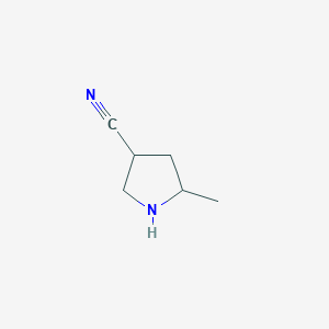 5-Methylpyrrolidine-3-carbonitrile