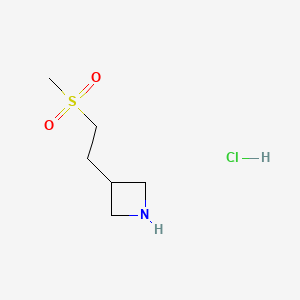 3-(2-Methanesulfonylethyl)azetidine hydrochloride