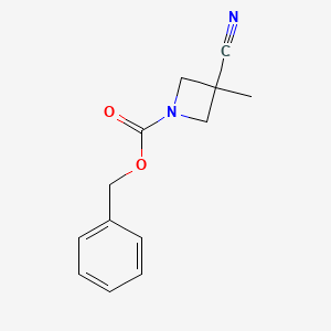 Benzyl 3-cyano-3-methylazetidine-1-carboxylate