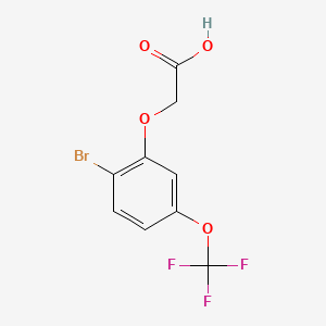 2-[2-Bromo-5-(trifluoromethoxy)phenoxy]acetic acid