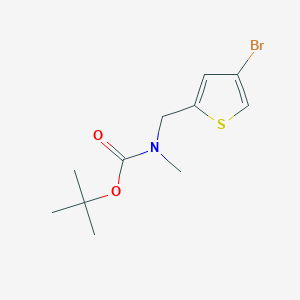 Tert-butyl (4-bromothiophen-2-ylmethyl)methylcarbamate