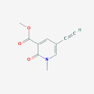 Methyl 5-ethynyl-1-methyl-2-oxo-1,2-dihydropyridine-3-carboxylate