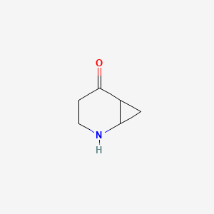 molecular formula C6H9NO B15304450 2-Azabicyclo[4.1.0]heptan-5-one 