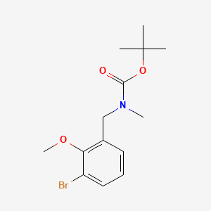 tert-Butyl 3-bromo-2-methoxybenzyl(methyl)carbamate