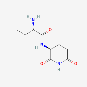 (S)-2-Amino-N-((S)-2,6-dioxopiperidin-3-yl)-3-methylbutanamide