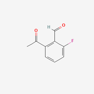 2-Acetyl-6-fluorobenzaldehyde