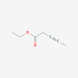 B153045 3-Pentynoic acid ethyl ester CAS No. 52750-56-8