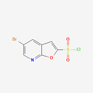 5-Bromofuro[2,3-b]pyridine-2-sulfonyl chloride