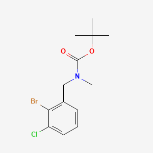 tert-Butyl (2-bromo-3-chlorobenzyl)(methyl)carbamate