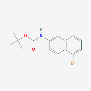 Tert-butyl (5-bromonaphthalen-2-YL)carbamate