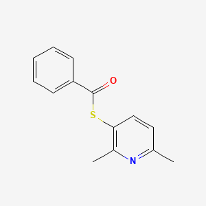 [(2,6-Dimethylpyridin-3-yl)sulfanyl](phenyl)methanone