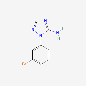 1-(3-Bromophenyl)-1h-1,2,4-triazol-5-amine