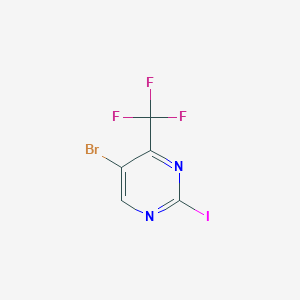 5-Bromo-2-iodo-4-(trifluoromethyl)pyrimidine