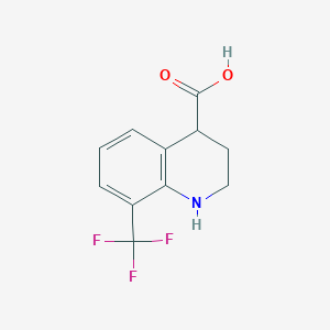 8-(Trifluoromethyl)-1,2,3,4-tetrahydroquinoline-4-carboxylic acid