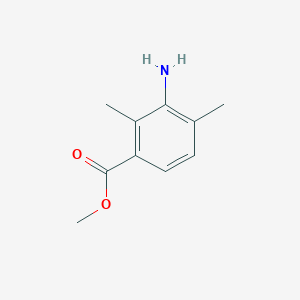 molecular formula C10H13NO2 B1530485 3-氨基-2,4-二甲基苯甲酸甲酯 CAS No. 24812-89-3