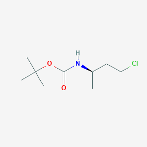 Tert-butyl (R)-(4-chlorobutan-2-YL)carbamate