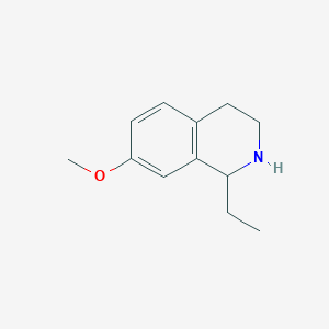 1-Ethyl-7-methoxy-1,2,3,4-tetrahydroisoquinoline