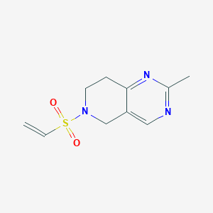 6-(Ethenesulfonyl)-2-methyl-5h,6h,7h,8h-pyrido[4,3-d]pyrimidine