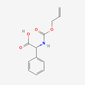 (R)-2-(((Allyloxy)carbonyl)amino)-2-phenylacetic acid