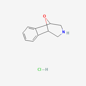 12-Oxa-10-azatricyclo[6.3.1.0,2,7]dodeca-2,4,6-triene hydrochloride