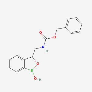 Benzyl ((1-hydroxy-1,3-dihydrobenzo[c][1,2]oxaborol-3-yl)methyl)carbamate