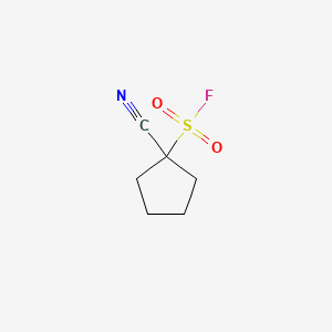 1-Cyanocyclopentane-1-sulfonyl fluoride