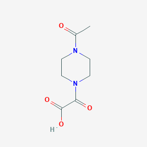 2-(4-Acetylpiperazin-1-yl)-2-oxoacetic acid