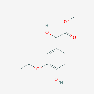 Methyl 2-(3-ethoxy-4-hydroxyphenyl)-2-hydroxyacetate