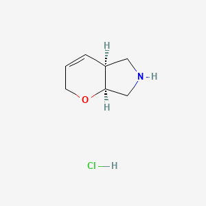 rac-(4aR,7aR)-2H,4aH,5H,6H,7H,7aH-pyrano[2,3-c]pyrrole hydrochloride