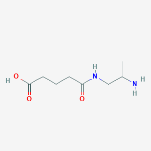 4-[(2-Aminopropyl)carbamoyl]butanoic acid