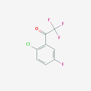 1-(2-Chloro-5-fluorophenyl)-2,2,2-trifluoroethanone