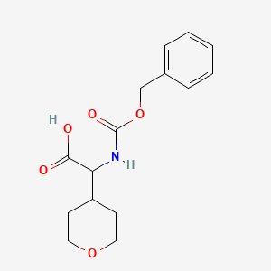 Benzyloxycarbonylamino-(tetrahydro-pyran-4-YL)-acetic acid