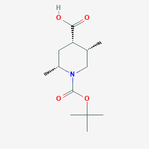 Rel-(2R,4S,5S)-1-(tert-butoxycarbonyl)-2,5-dimethylpiperidine-4-carboxylic acid