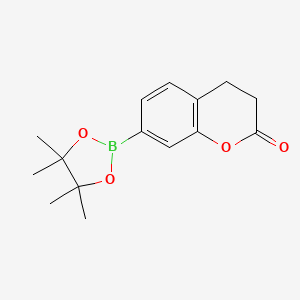 7-(4,4,5,5-Tetramethyl-1,3,2-dioxaborolan-2-yl)chroman-2-one