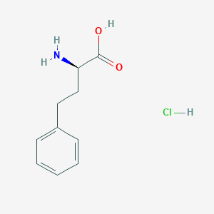 molecular formula C10H14ClNO2 B1530530 D-(R)-Homophenylalanine HCl CAS No. 105382-08-9