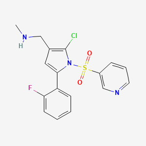 molecular formula C17H15ClFN3O2S B1530531 2-Chloro Vonoprazan CAS No. 928325-68-2