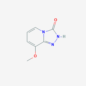 molecular formula C7H7N3O2 B1530535 8-甲氧基-2H-[1,2,4]三唑并[4,3-a]吡啶-3-酮 CAS No. 1279089-06-3