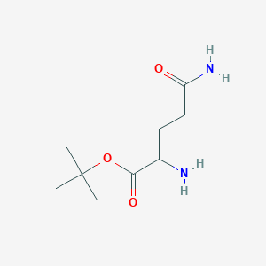 Tert-butyl 2-amino-4-carbamoylbutanoate