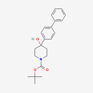 1-Boc-4-[1,1'-biphenyl]-4-YL-4-hydroxypiperidine