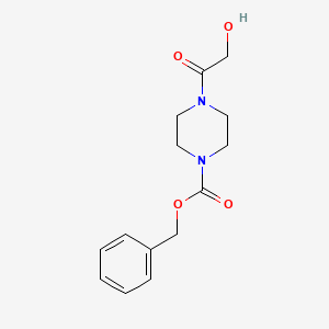 Benzyl 4-(2-hydroxyacetyl)piperazine-1-carboxylate