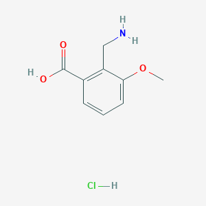 2-(Aminomethyl)-3-methoxybenzoic acid hydrochloride