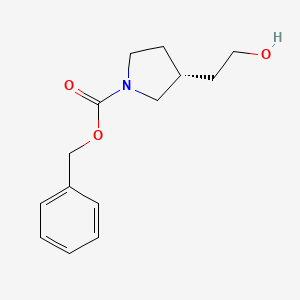 (R)-benzyl 3-(2-hydroxyethyl)pyrrolidine-1-carboxylate