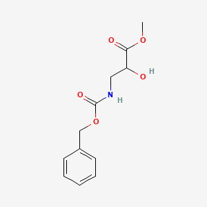 Methyl 3-{[(benzyloxy)carbonyl]amino}-2-hydroxypropanoate