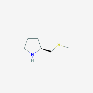 (2S)-2-[(methylsulfanyl)methyl]pyrrolidine