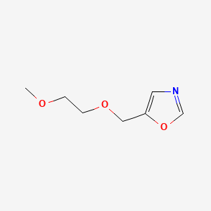 5-[(2-Methoxyethoxy)methyl]-1,3-oxazole