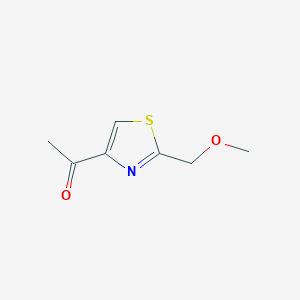 1-(2-(Methoxymethyl)thiazol-4-yl)ethan-1-one