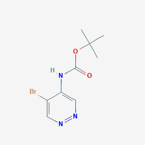 Tert-butyl 5-bromopyridazin-4-ylcarbamate