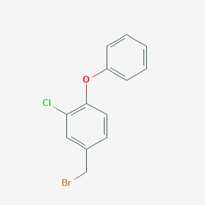 4-(Bromomethyl)-2-chloro-1-phenoxybenzene