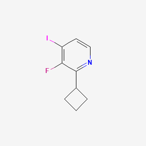 2-Cyclobutyl-3-fluoro-4-iodopyridine